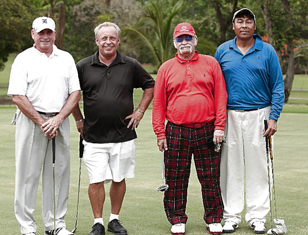 José Blay, Jean DGalarneau, Aurelio Castrellón y Didio Rodríguez. ()
