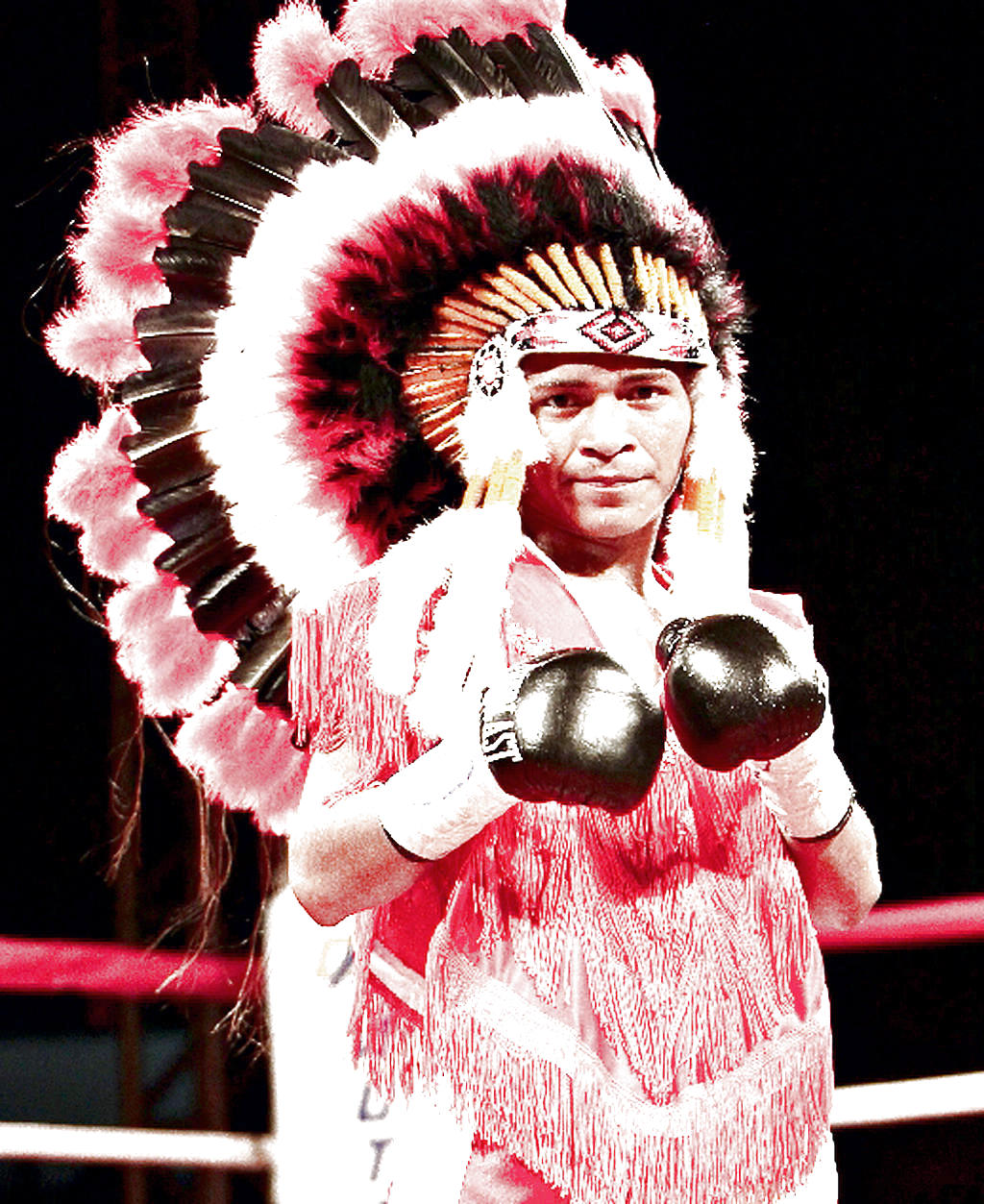 Invicto. Gilberto Pedroza (4-0-0-3 nocauts)(anayansi gamez)