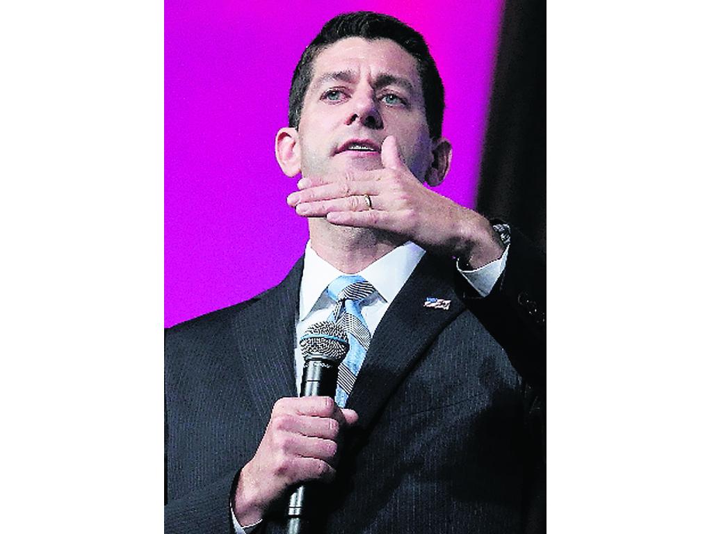 Candidato a vicepresidente Paul Ryan.(AP)