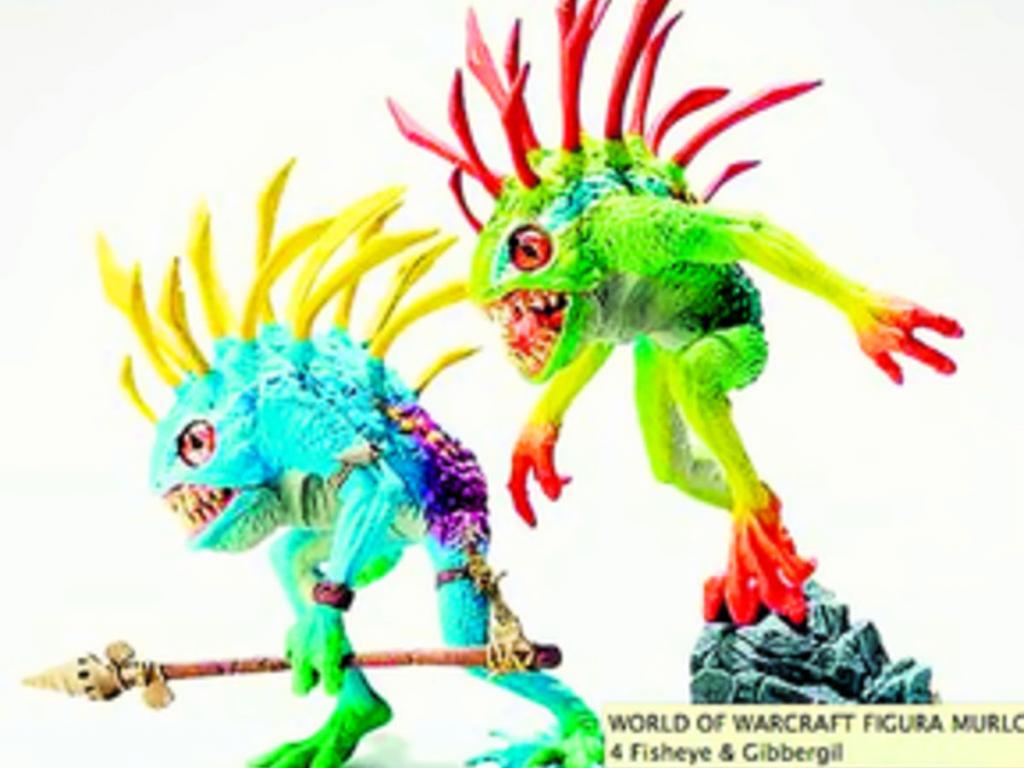 Además del sombrero, también puedes adquirir las figuras del personaje, que sí están disponibles en otros colores. A pesar de su aspecto tosco, los murloc son criaturas amigables con las que se puede entablar una amistad.