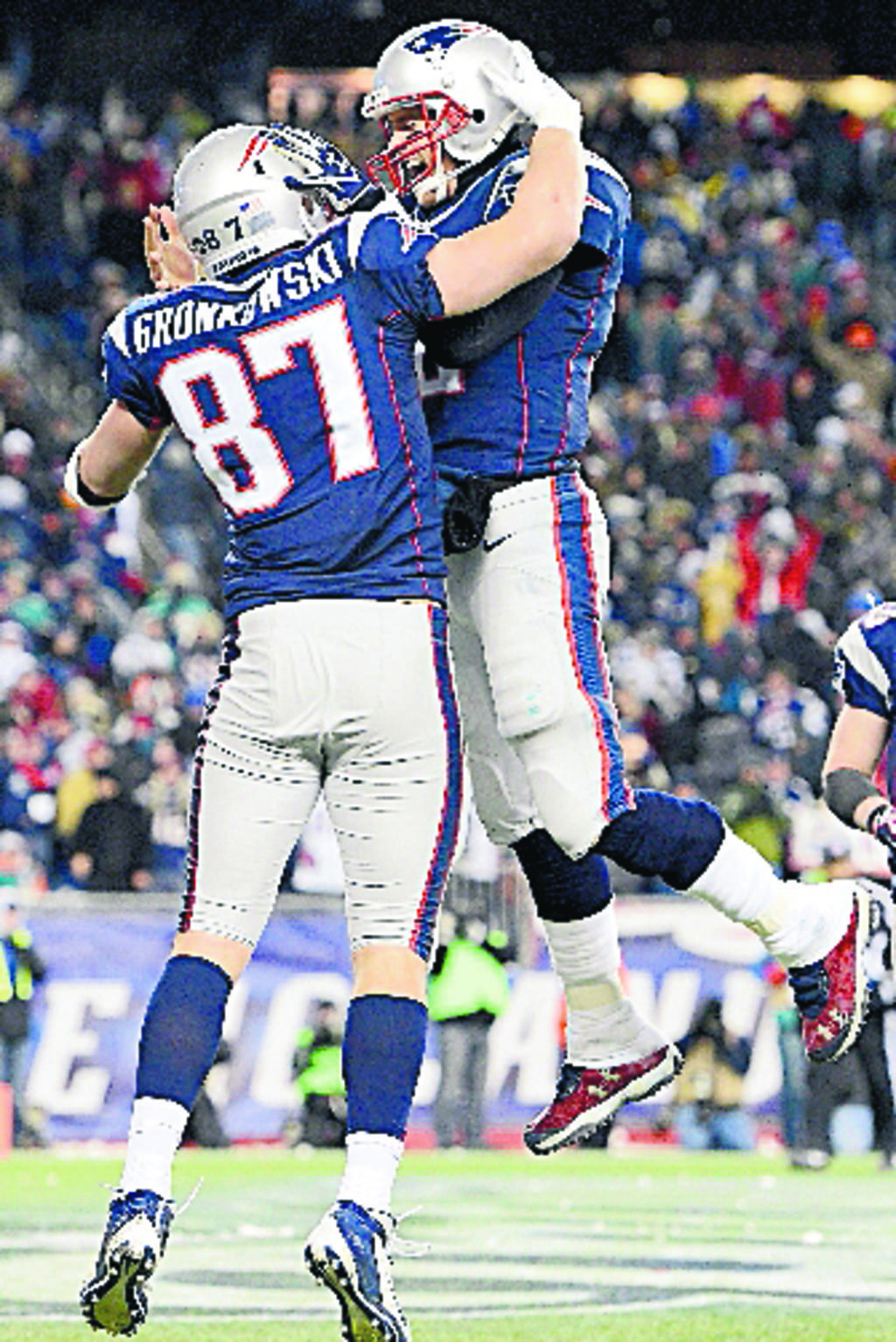 Los Patriots clasificaron. (ap)