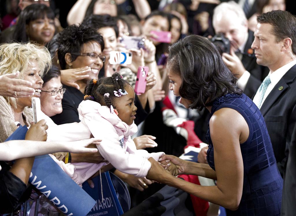 Michelle Obama. AP<br>