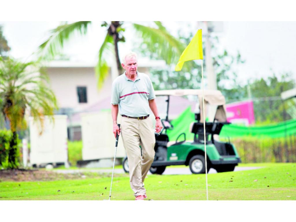 El presidente de la Asociación Panameña de Golf (Apagolf), Roberto Vallarino.(Anayansi Gamez)