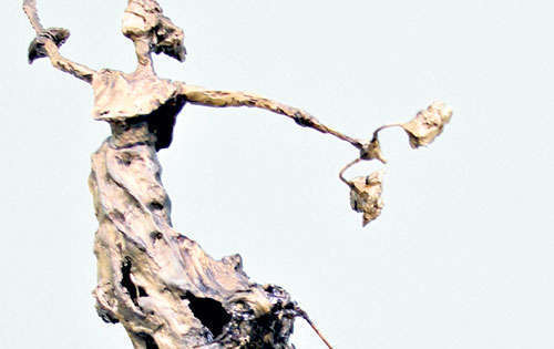 <p>1.er lugar de Escultura.</p>