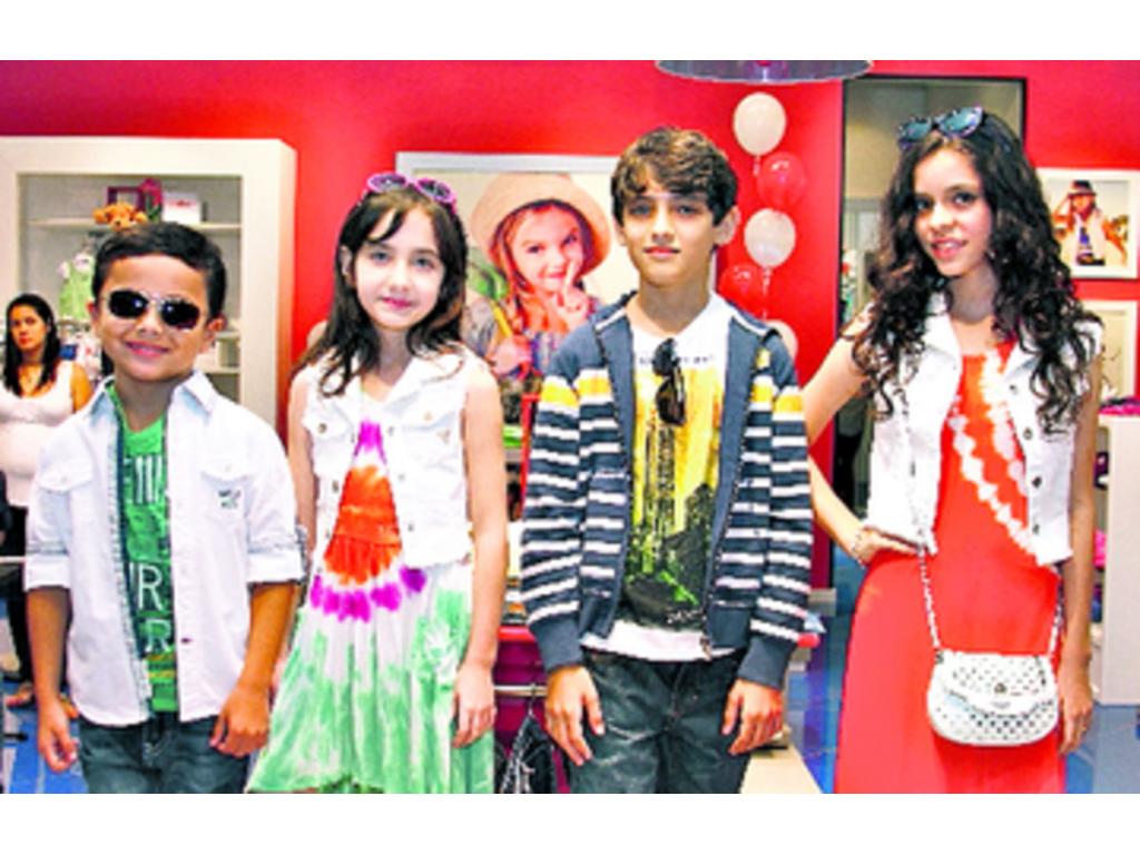 4. La colección 2013 de Guess Kids fue modelada por niños de todas las edades.