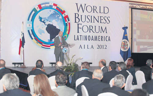 <p></p><p></p><p></p><p></p><p>Inauguración. World Business Forum en Panamá.</p>