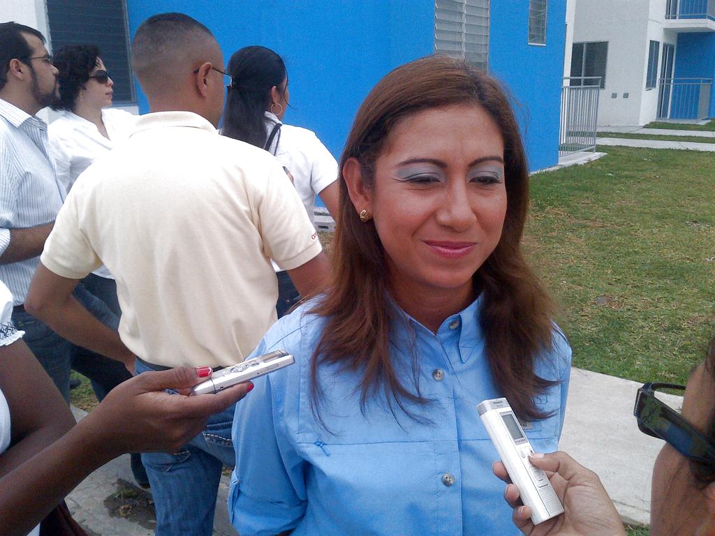 La ministra del Miviot, Jazmín Pimentel. Foto/Jesús Simmons.<br>
