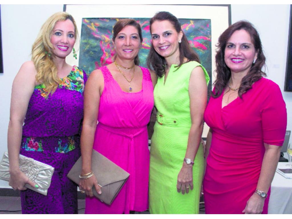 5. Ana Lisa Broce de Estripeaut, Markelita Reyes, Oriana O. de Cabaleiro y Elisa Oliva de Sánchez.