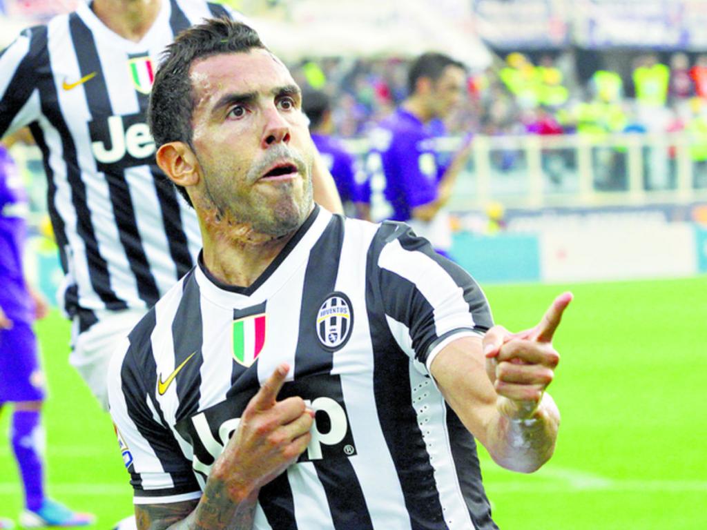 El gol del argentino Carlos Tévez no fue suficiente.(AP)