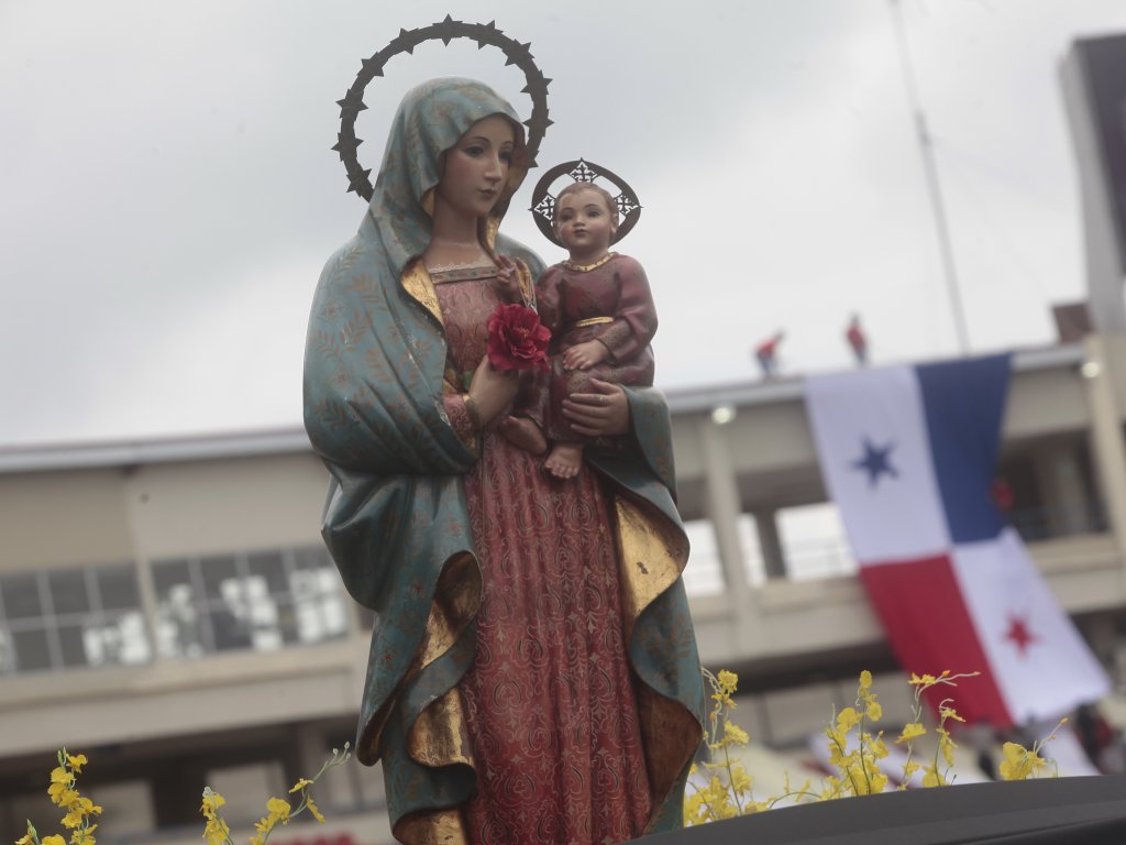 <span class="epiBg show"><span style="margin-left: 5px;display:block;">Martinelli donará una imagen de la virgen Santa María La Antigua.(Archivo) </span></span>
