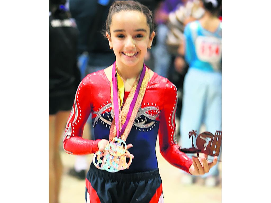 Figura. María Eugenia Carrizo brilló. (Andrés Villa)