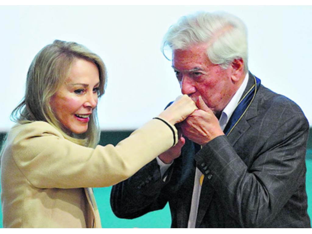 Silvia Lemus, esposa de Carlos Fuentes y Mario Vargas Llosa. (EFE. )