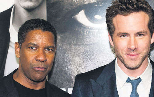 <p>Actores. Protagonistas de la película Safe House.</p>