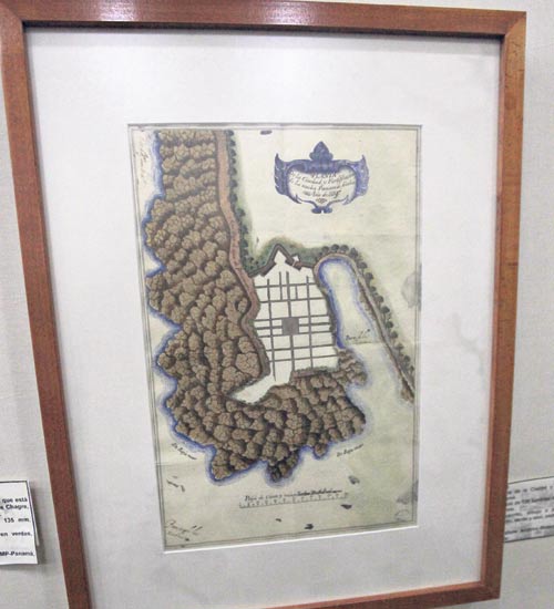 <p>Plano de las Dos Brazas.</p>