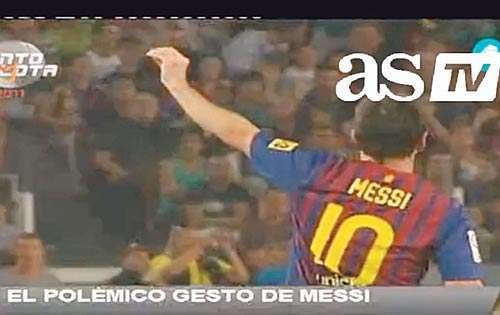 <p>Video. Medios españoles han difundido la acción de Messi.</p>