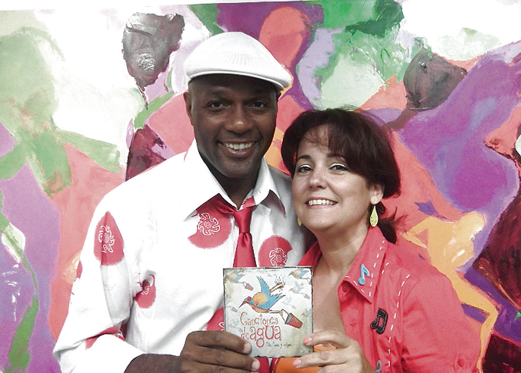 Unión. Willie Panamá junto a Rita Rosa Ruesga.(Cortesía.)