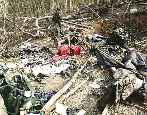 <p>Zona ecuatoriana donde murió el líder de las FARC.</p>