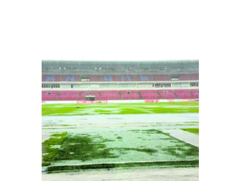 Así lucía el estadio Rommel Fernández Gutiérrez ayer por la tarde.(Cortesía LPF)