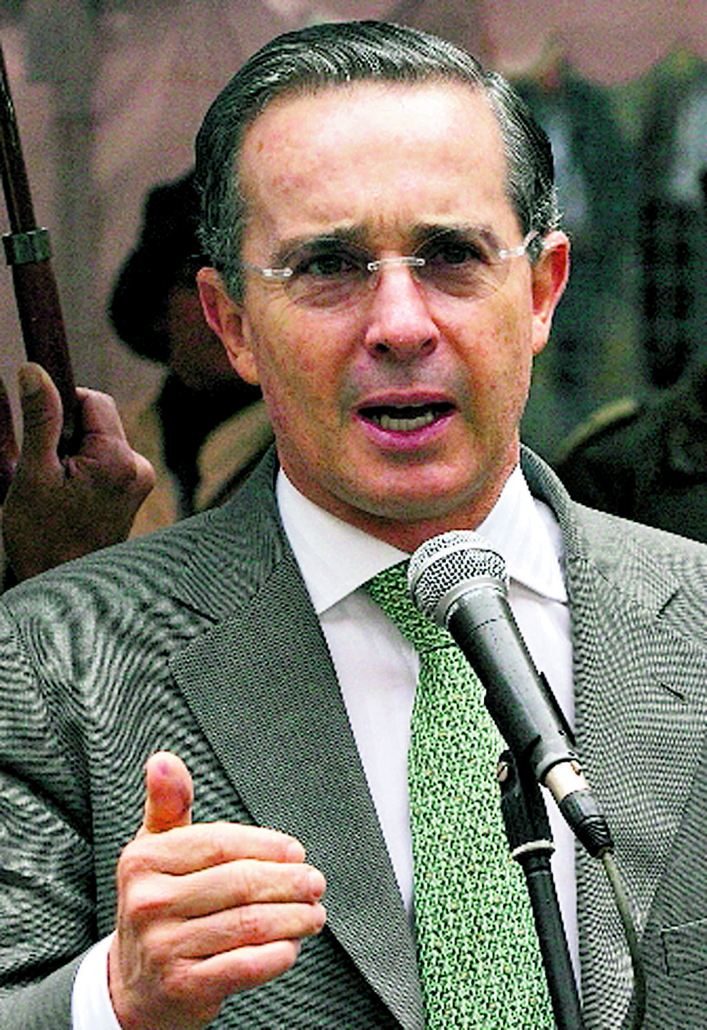 Álvaro Uribe(BLOOMBERG)