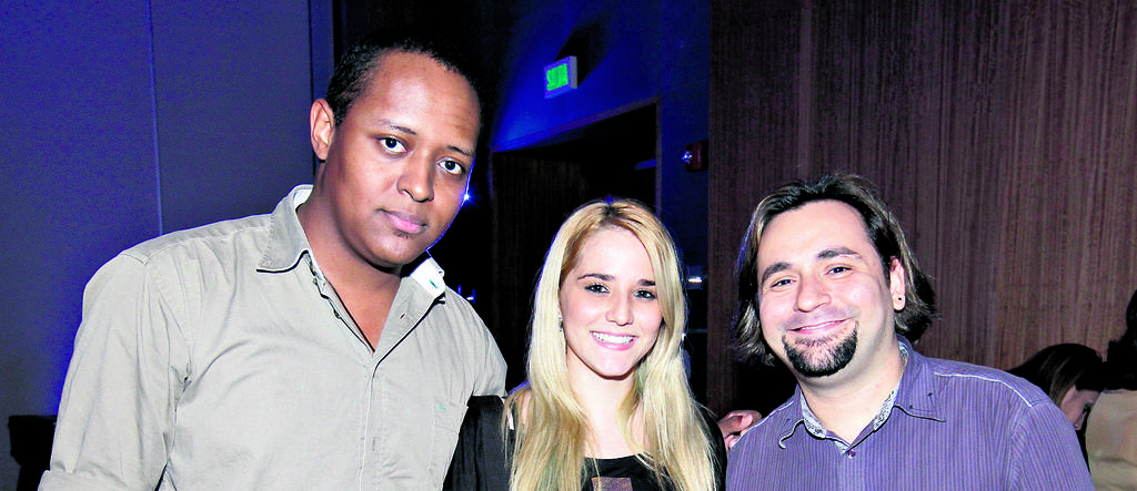 Manuel Beckel, Diana Espinosa y Sahir Vargas.()