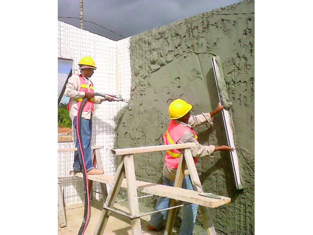 Las viviendas se construyen en menor tiempo.(Archivo)