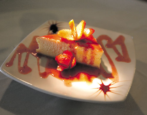 <p>3. Cheesecake de la casa.</p>