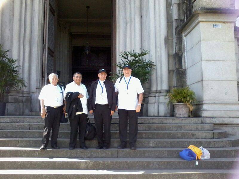 Grupo de obispos en Petropolis. Foto/Cortesía<br>
