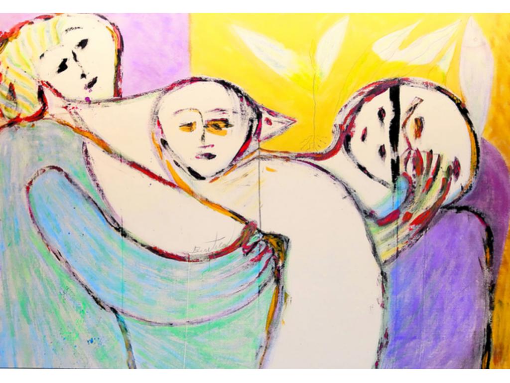 Una de las obras que expone hasta agosto en el Museo de Arte Contemporáneo.