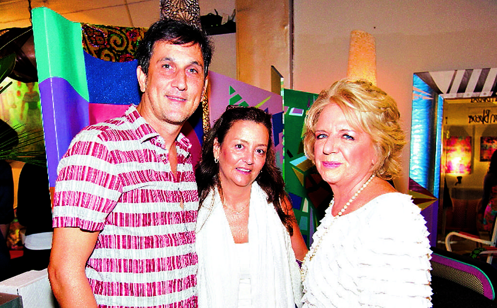 Sergio Ochoa, Nora Echavarría y Elizabeth Pinzón.()