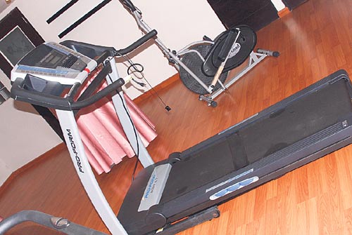<p>Gimnasio. Los tratamientos se complementan con ejercicios.</p>