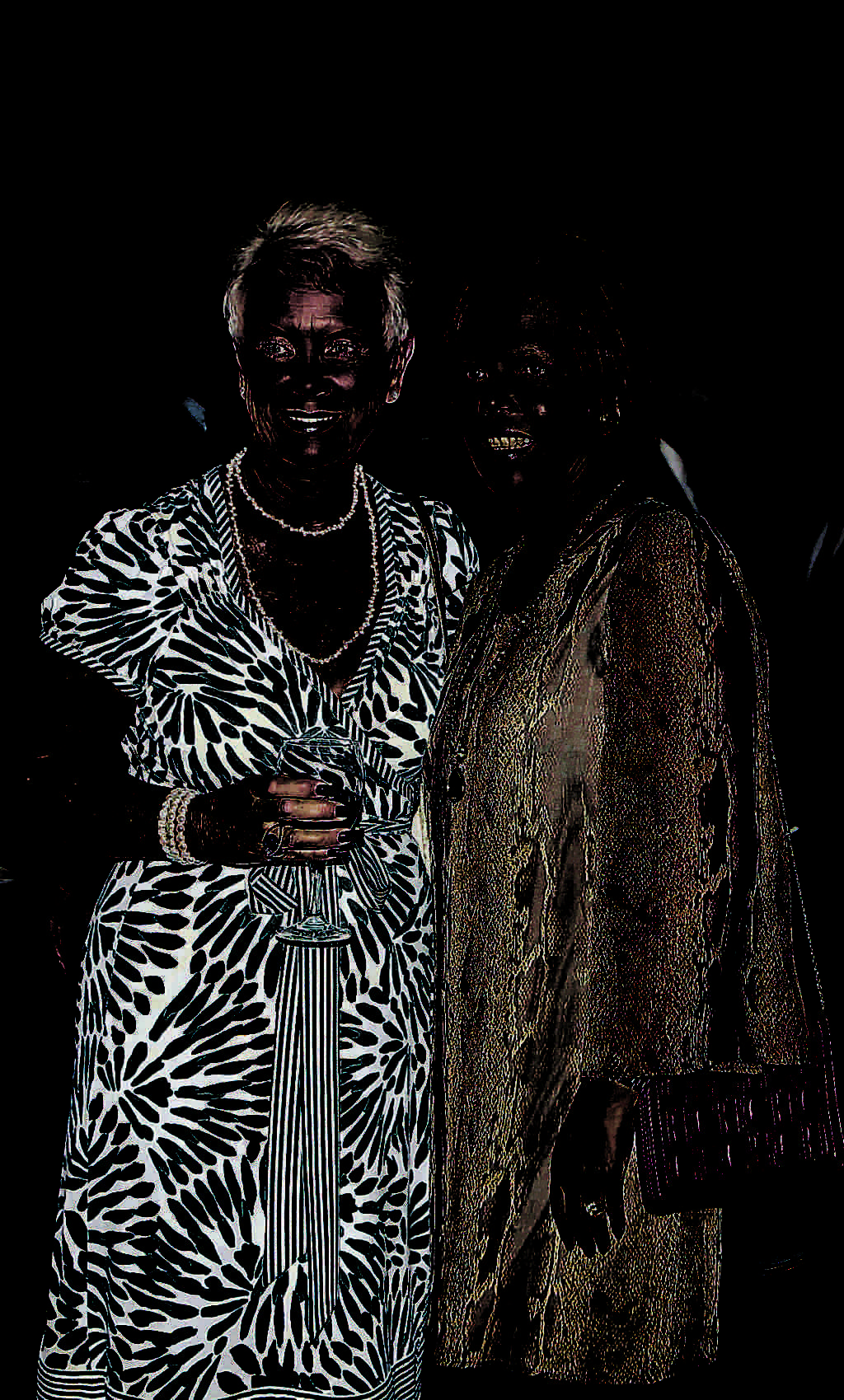 Loraine Motta y Patricia Barría.()