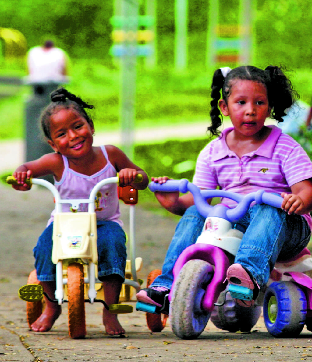 Niños. ¡Confían en los adultos. No los defraudemos!(Archivo.)