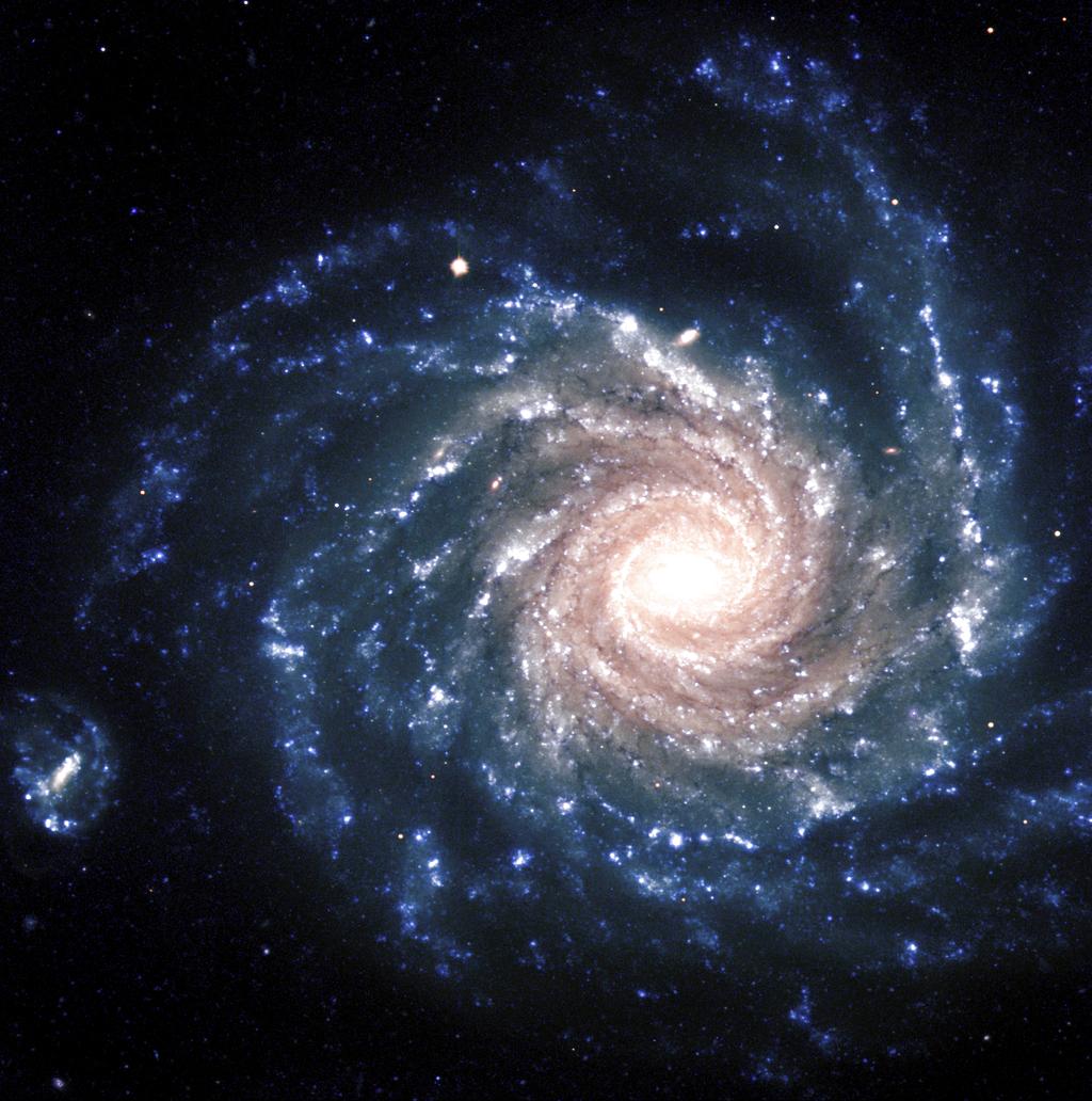 La galaxia NGC 1232. Foto/EFE-ESO<br>