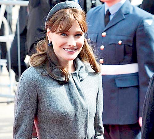 <p>Personalidad. El estilo lady-like de Carla Bruni.</p>