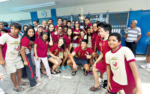 <p>Subcampeón. El club Beldagan Plus se ubicó de segundo.</p>