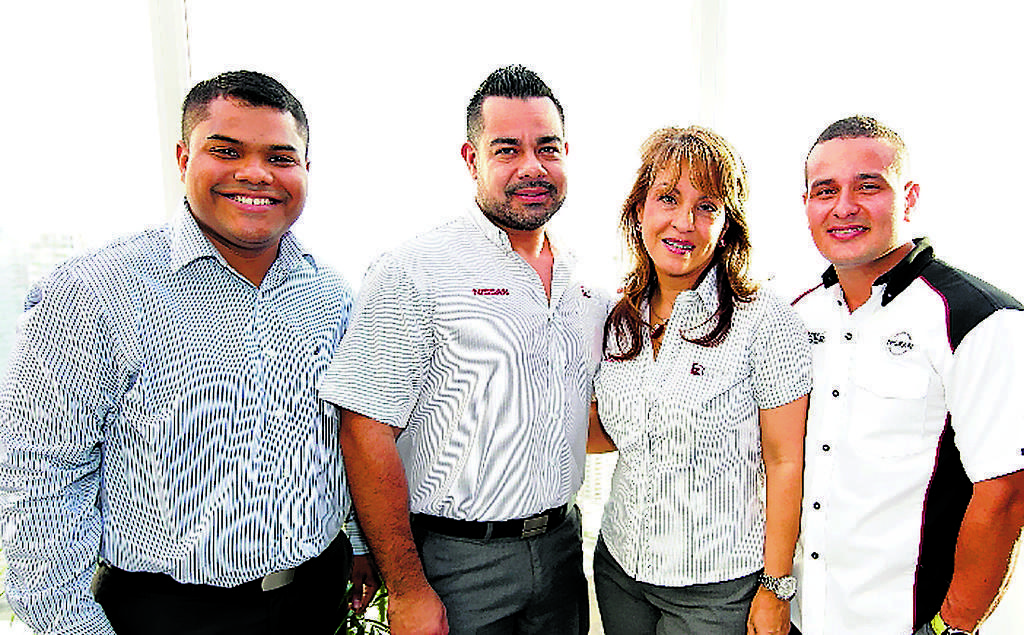 Pedro Portillo, Luis Muñoz, Carmen Medagia y Elvis Guerra.()