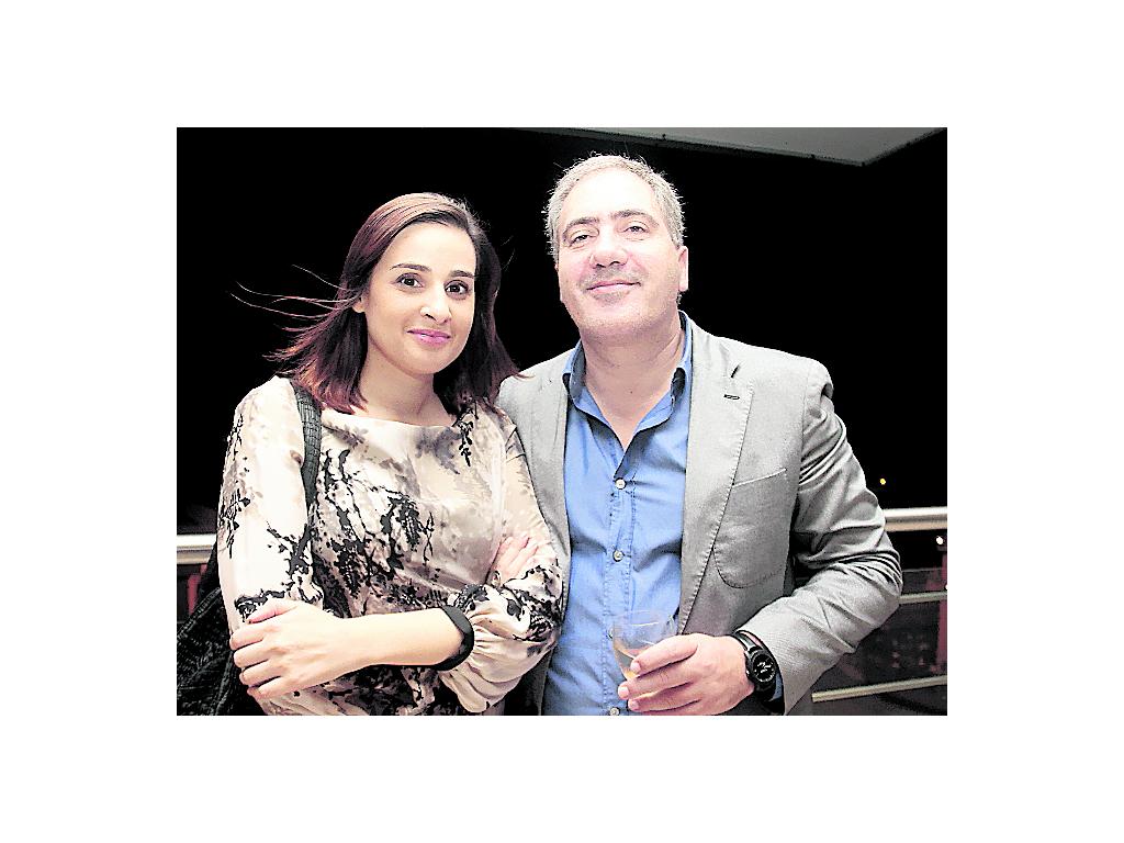 Rita Carvalho y Carlos Laranjeira.()