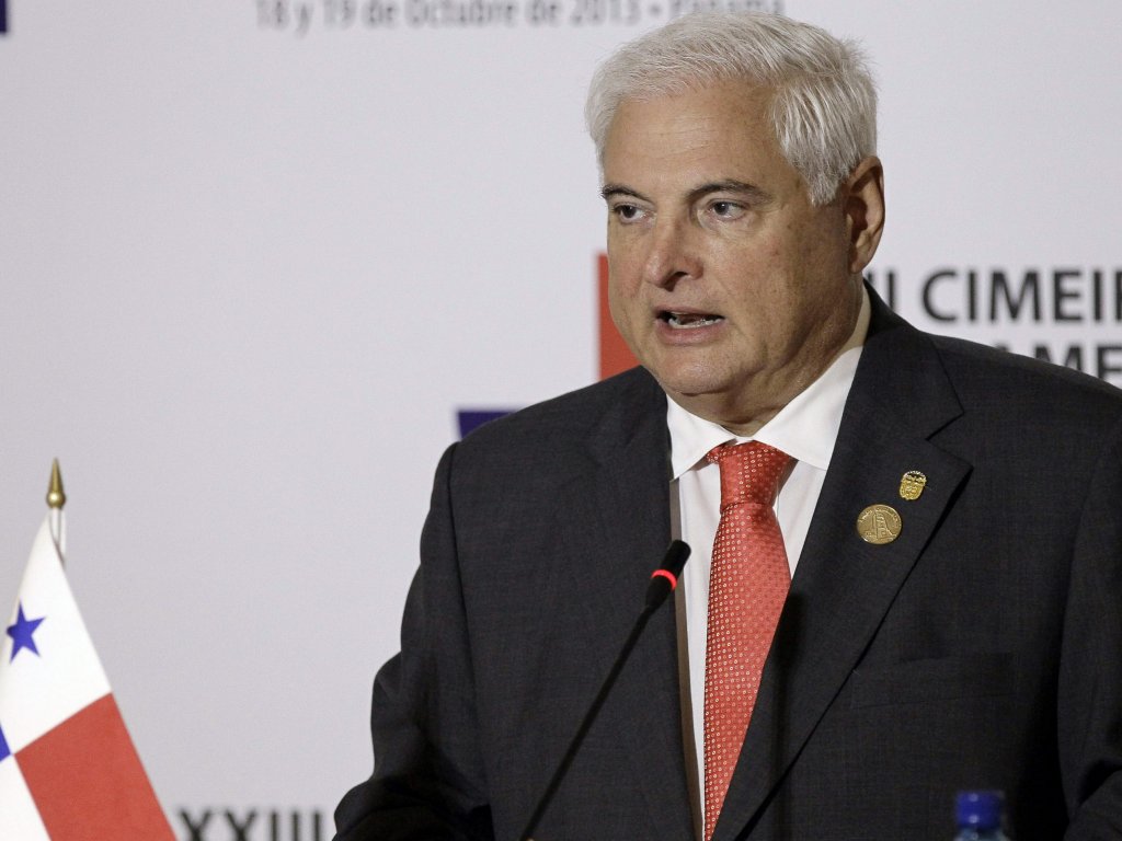 El presidente de Panamá, Ricardo Martinelli. Foto/EFE<br>