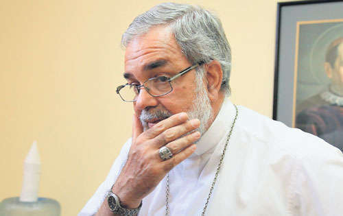 <p>Un día después. Fotografía tomada en una entrevista exclusiva con La Prensa de Honduras el día 30 de marzo, después de lo ocurrido en la cárcel.</p>