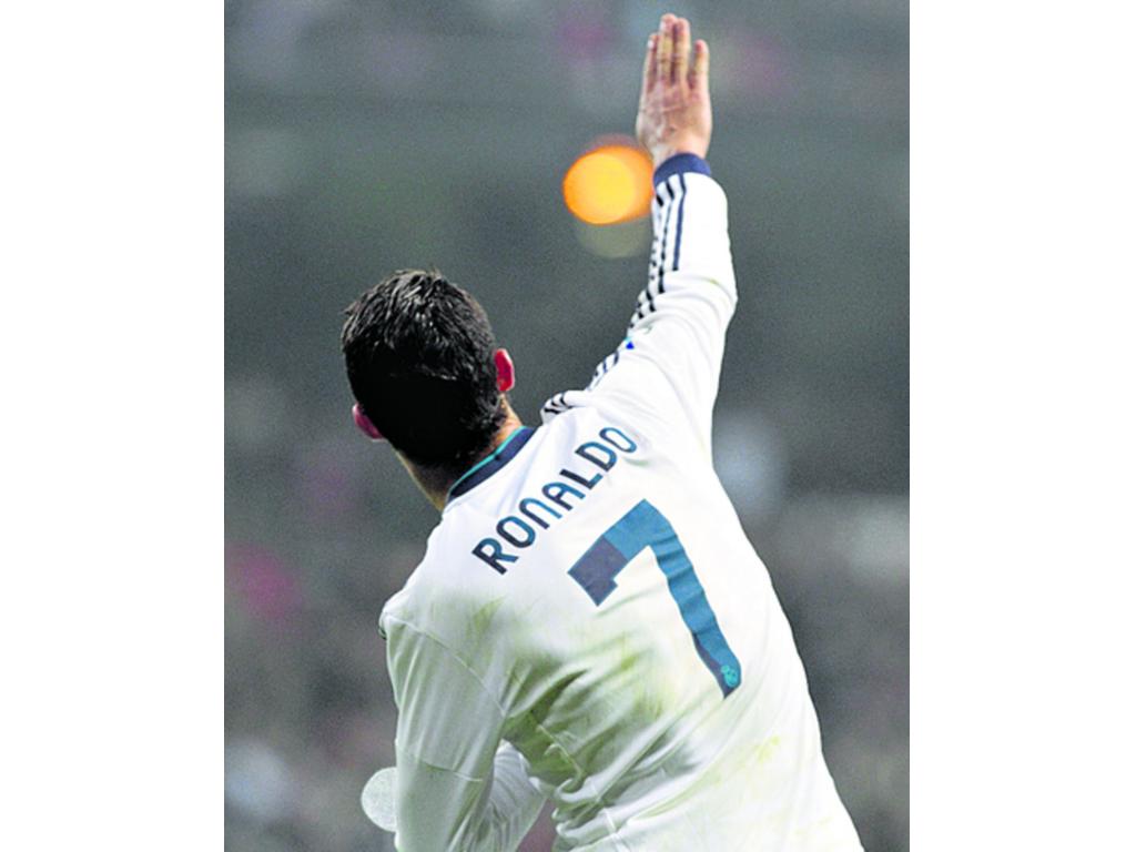 El número siete afirmó que no piensa en el Balón de Oro.(EFE)