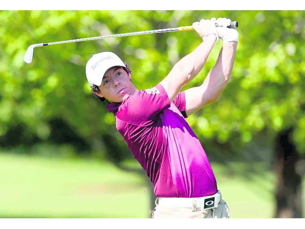 Clasificación. Rory McIlroy llega como líder del torneo.(EFE )