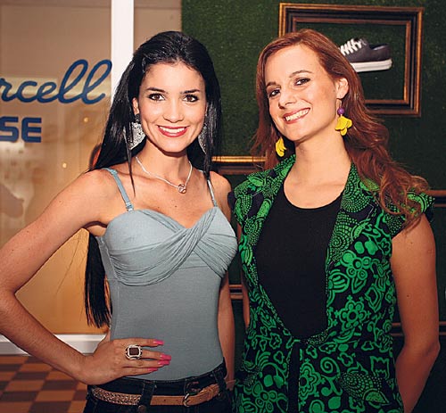 <p>Katy Dolande y Dominga Castagnoli.</p>