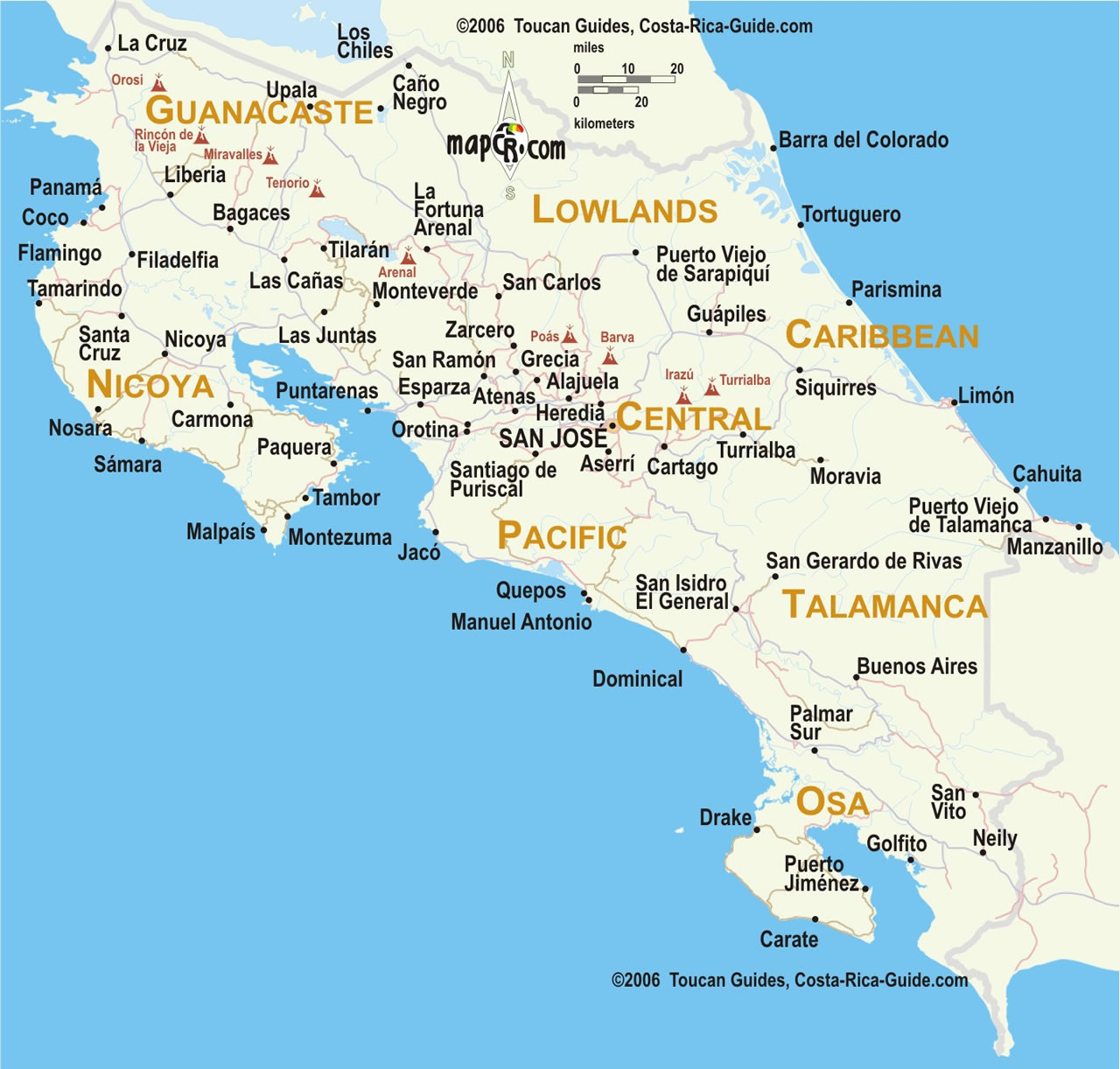 Mapa de localización de la municipalidad.<br>