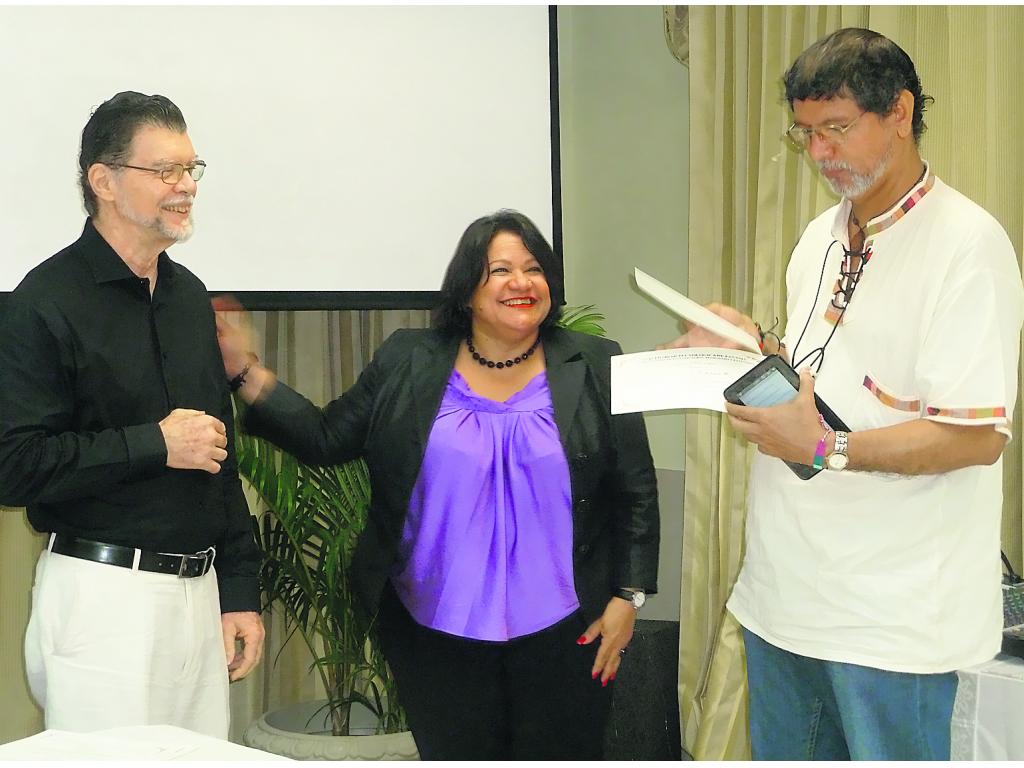 Feliz. El día de la ceremonia de premiación en la UTP.(Rosalina Orocú M.)