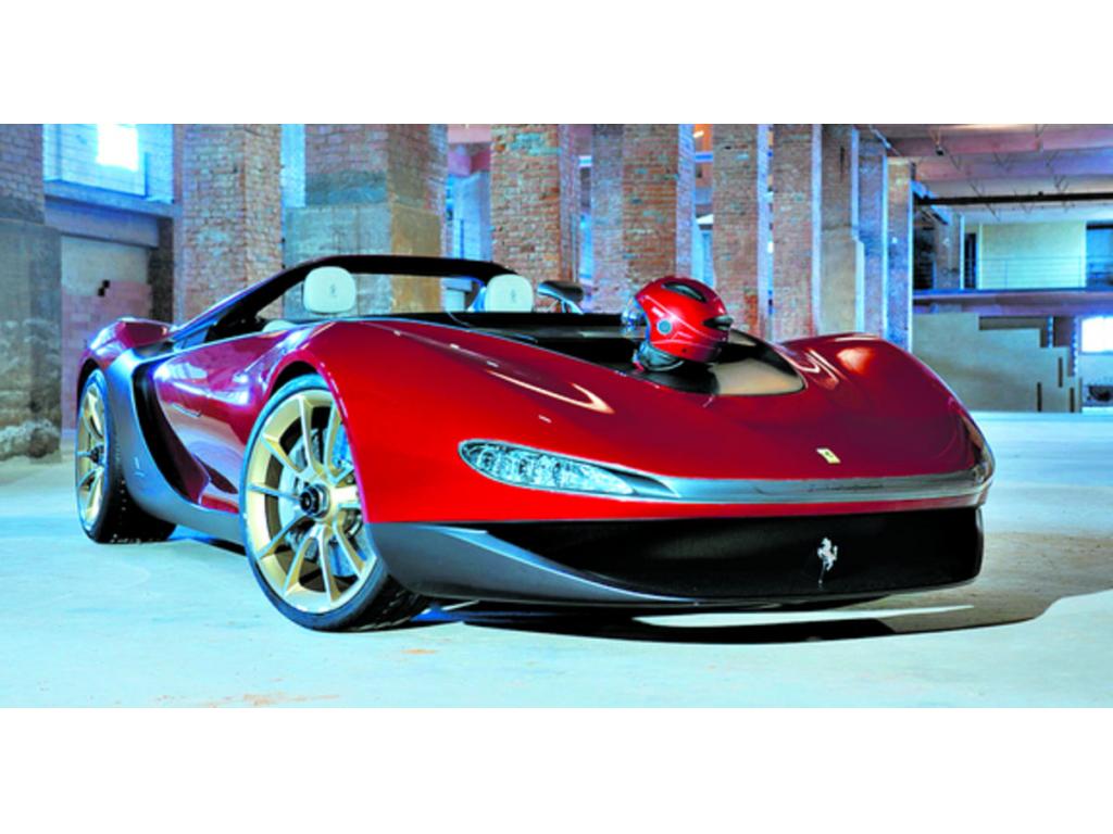 Es un auto innovador y exclusivo, hecho en honor del fallecido maestro del estilo italiano Sergio Pininfarina. Se utilizó la base de Ferrari 458 Spider y está hecho de fibra de carbono. Será lanzado en Qatar a principios de 2014.()