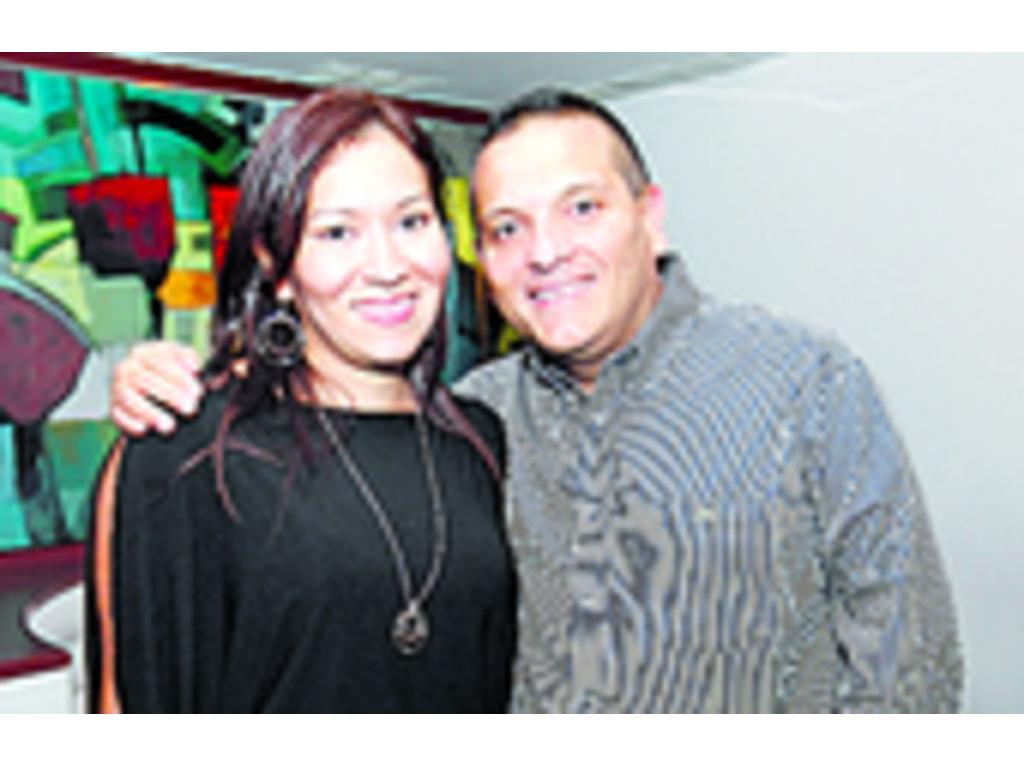 4. Sherly Batista y Luis Carlos Araúz.
