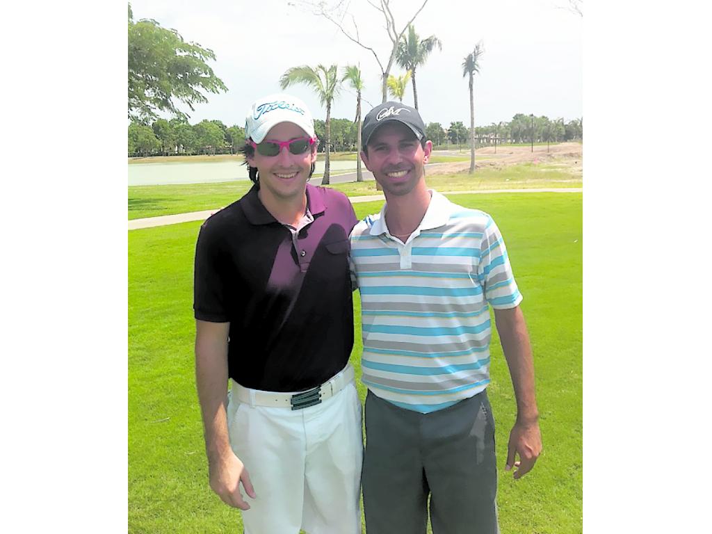 Finalistas. Jean Pierre de Roux (i) y Miguel Ordóñez.(Cortesía)