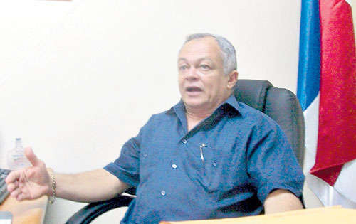 <p>Autoridad. Joaquín Castillo, alcalde de Bugaba.</p>