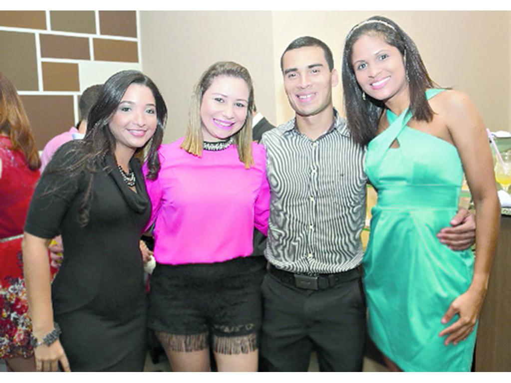 3. Carmen Rosas, Irna Valdés, Ramsés Cano y Nilsa Villarreal.