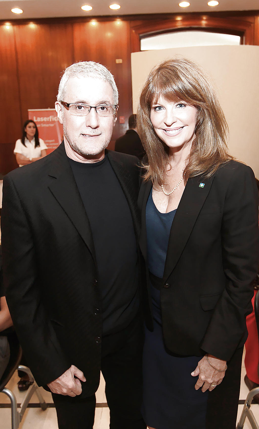 Eduardo Harker y Michelle Hatch.()